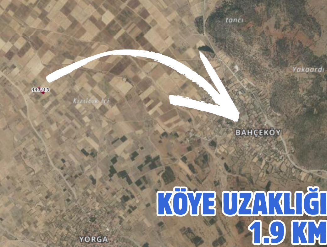 DENİZLİ TAVAS BAHÇEKÖY 1.297 M² TARLAMIZ SATILIKTIR - DENİZLİ TAVAS fotoğraf 2